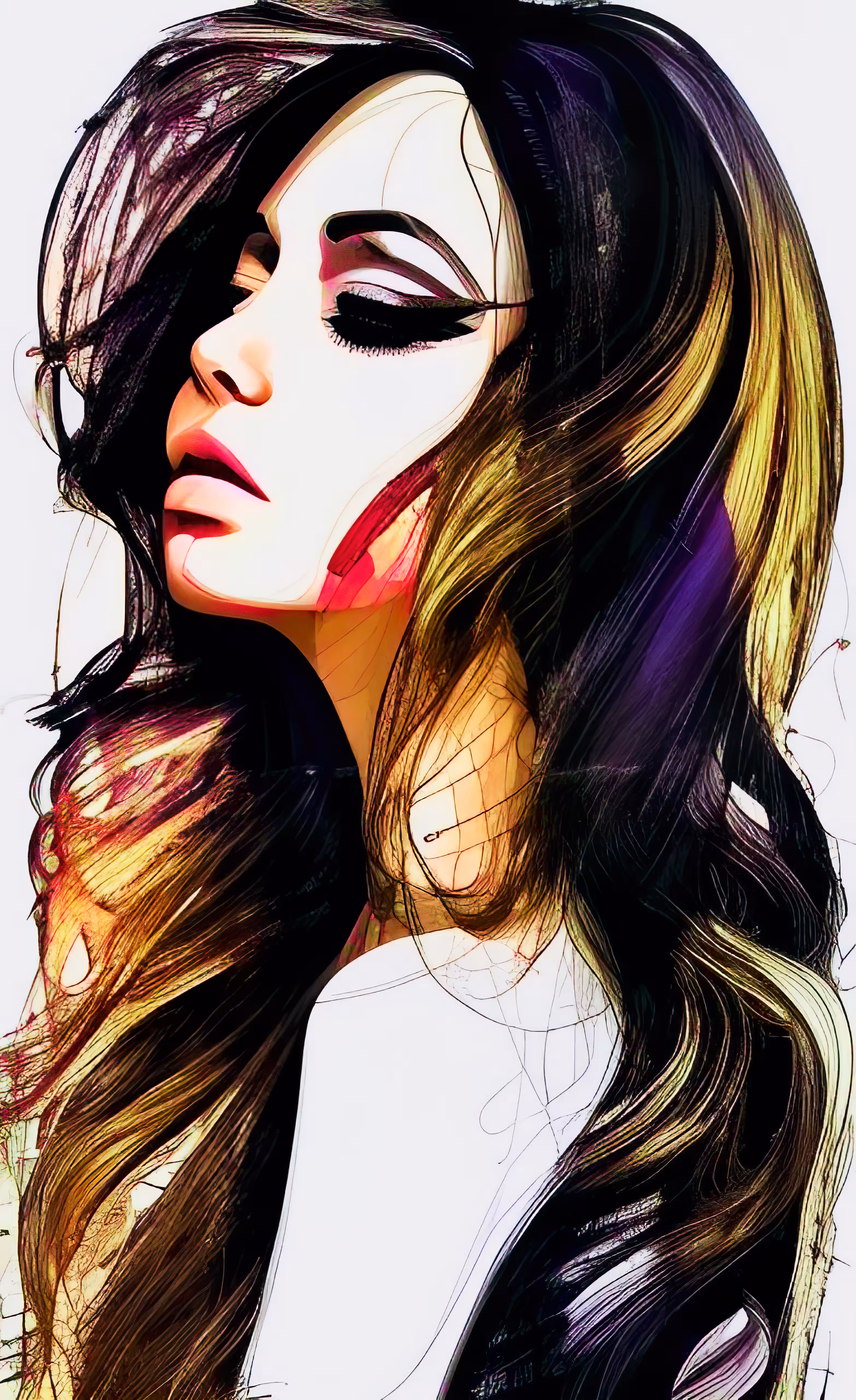 Sexy woman portrait
