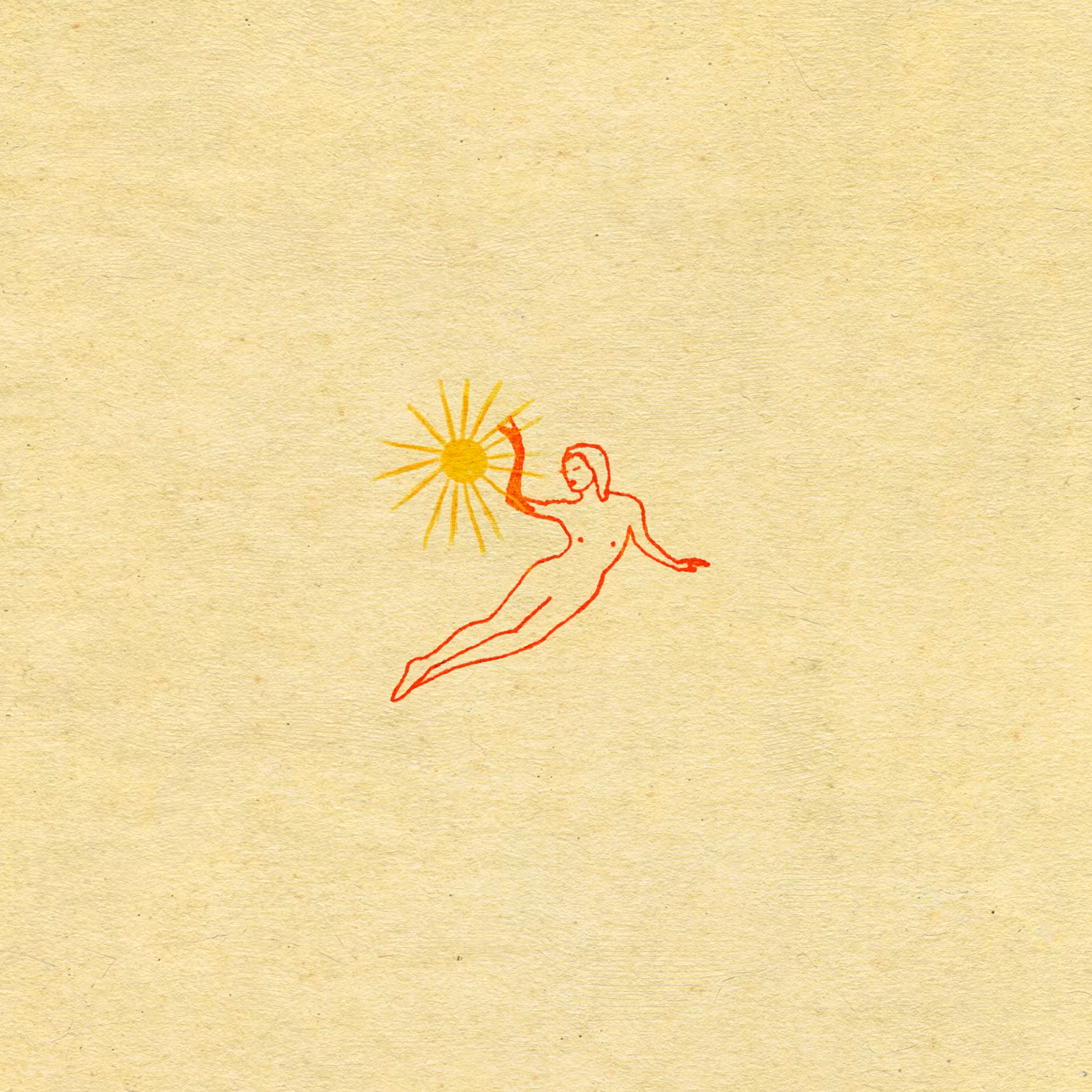 tiny drawing 01 - kiss the sun
