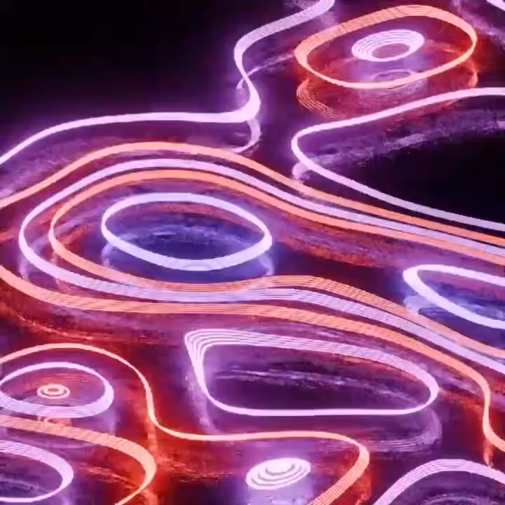 Neon fluidity #1