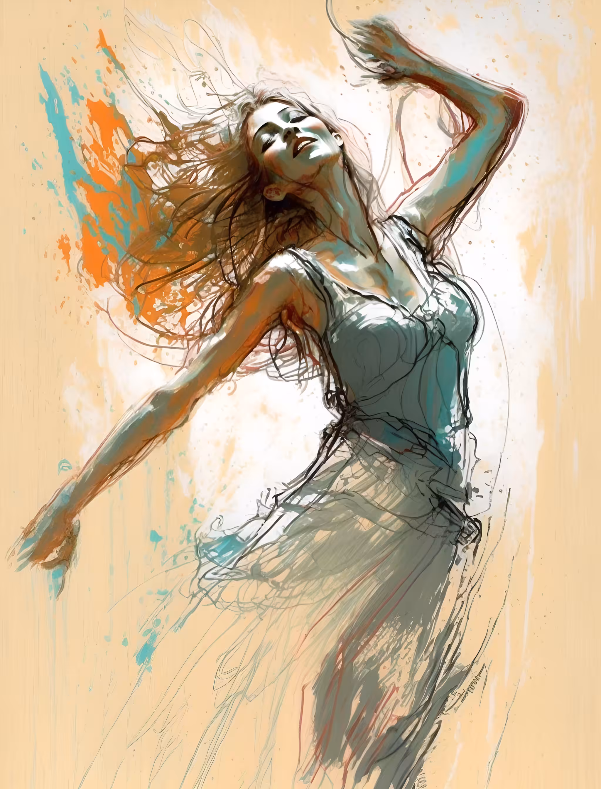 Painted happiness