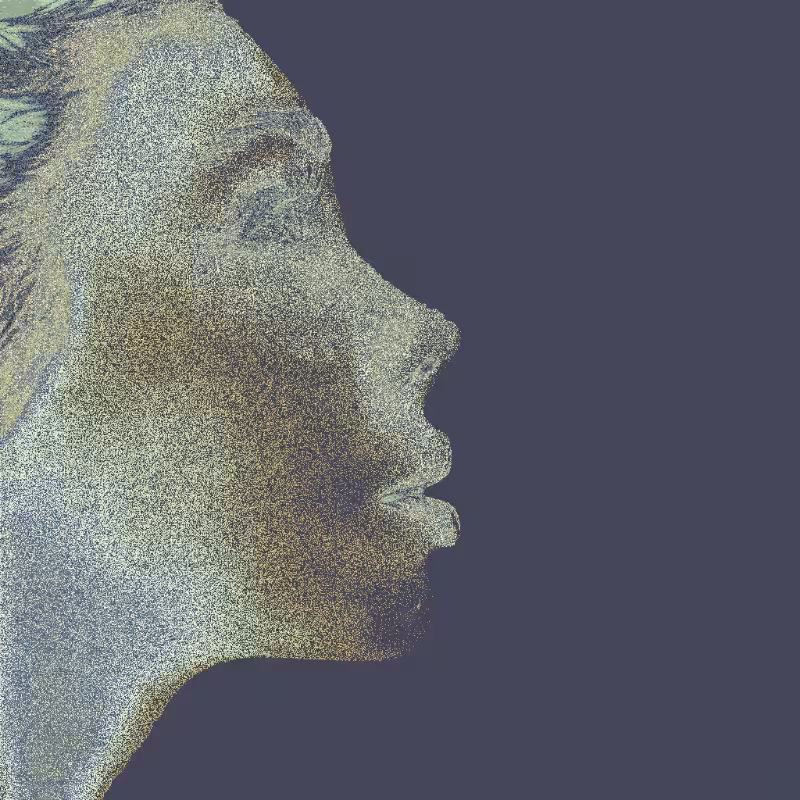 Analog Pixels: Faces #6
