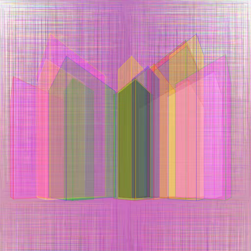 Abstract skylin #13