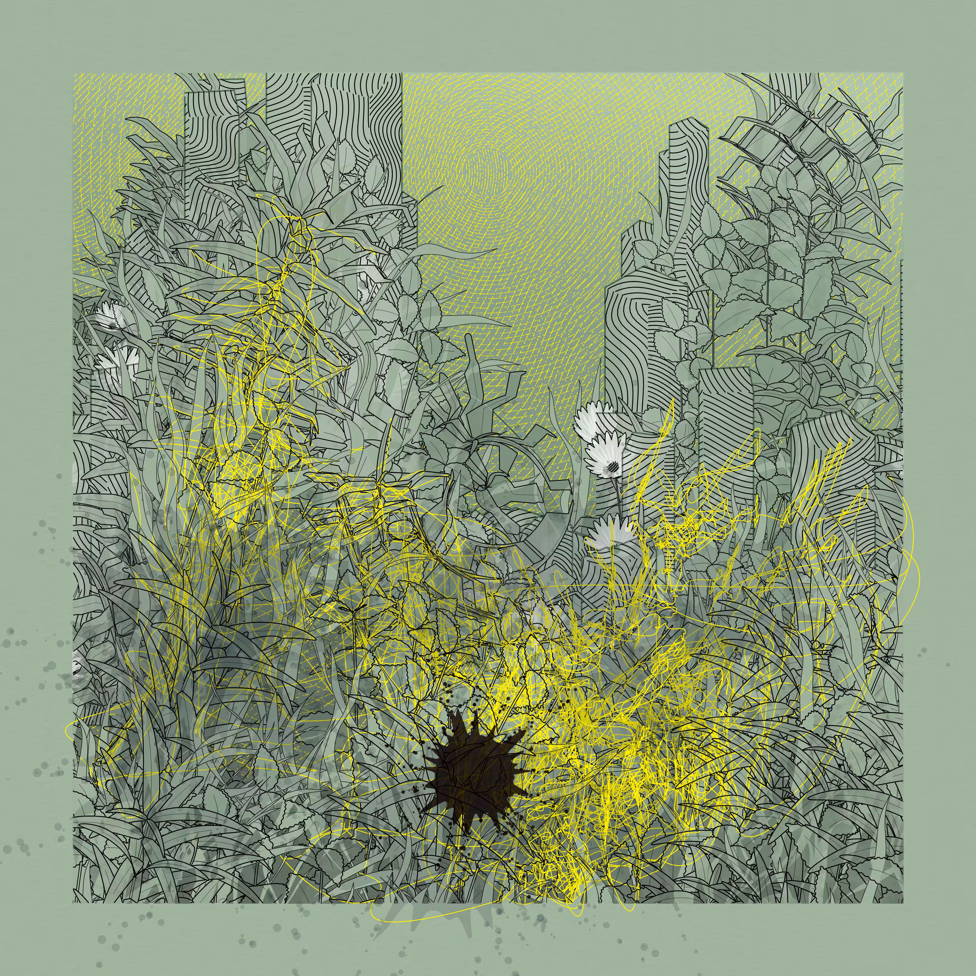 Landscape with Carbon Capture #6915