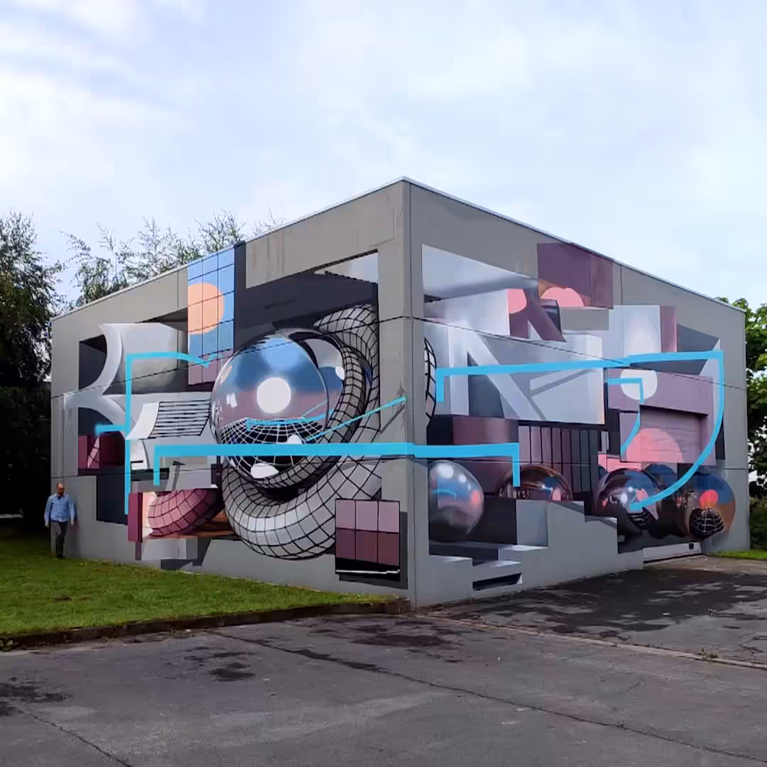Thinking inside the box | Bond Truluv | AR Mural
