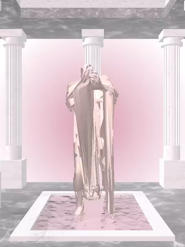 HeavenComputer: The Cheering Peach Blossom Woman #7081