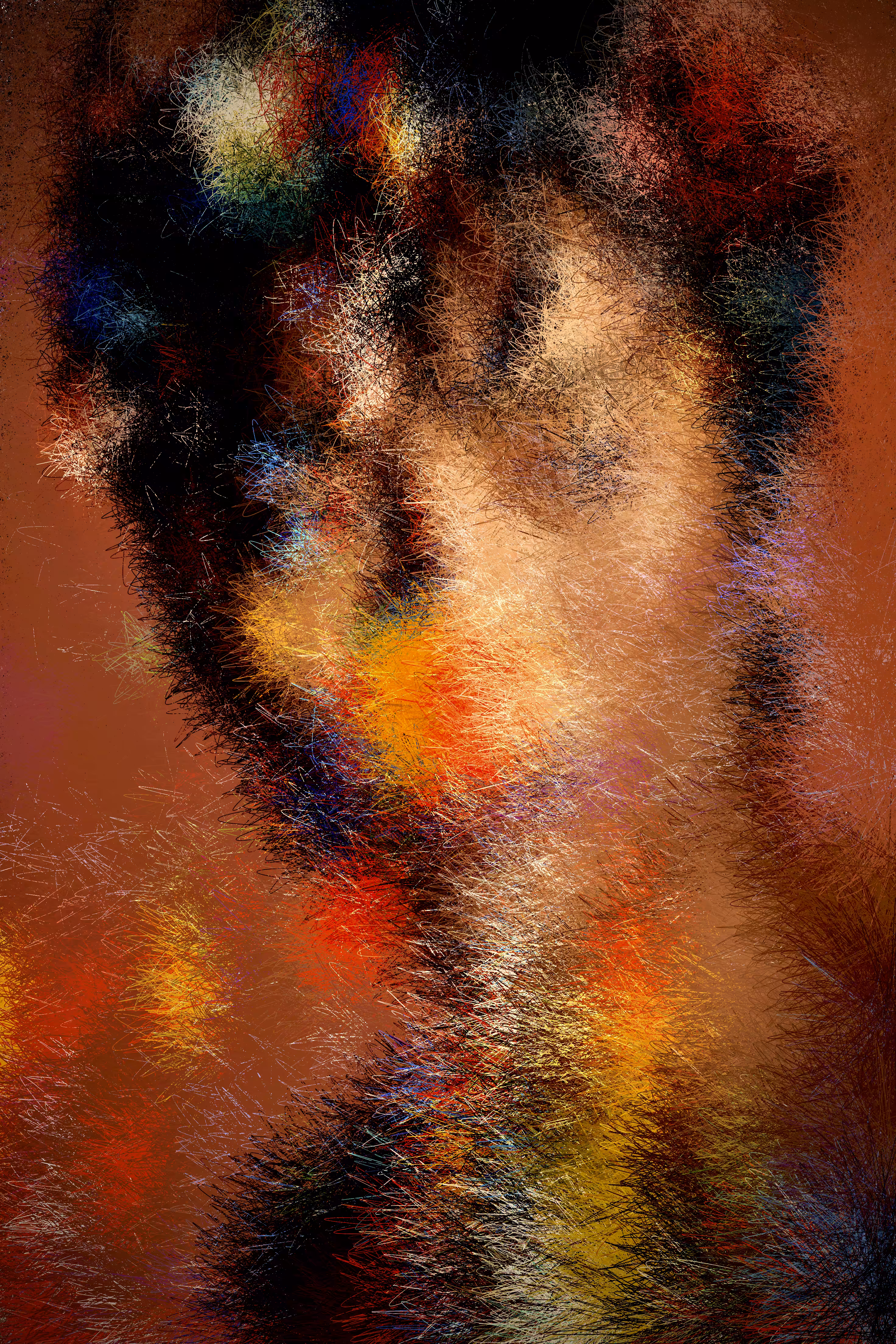Diffracted Portrait
