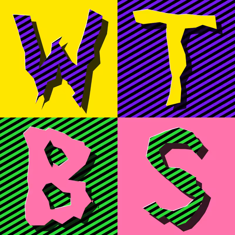 Waiting To Be Signed Logo with Wobbles #79