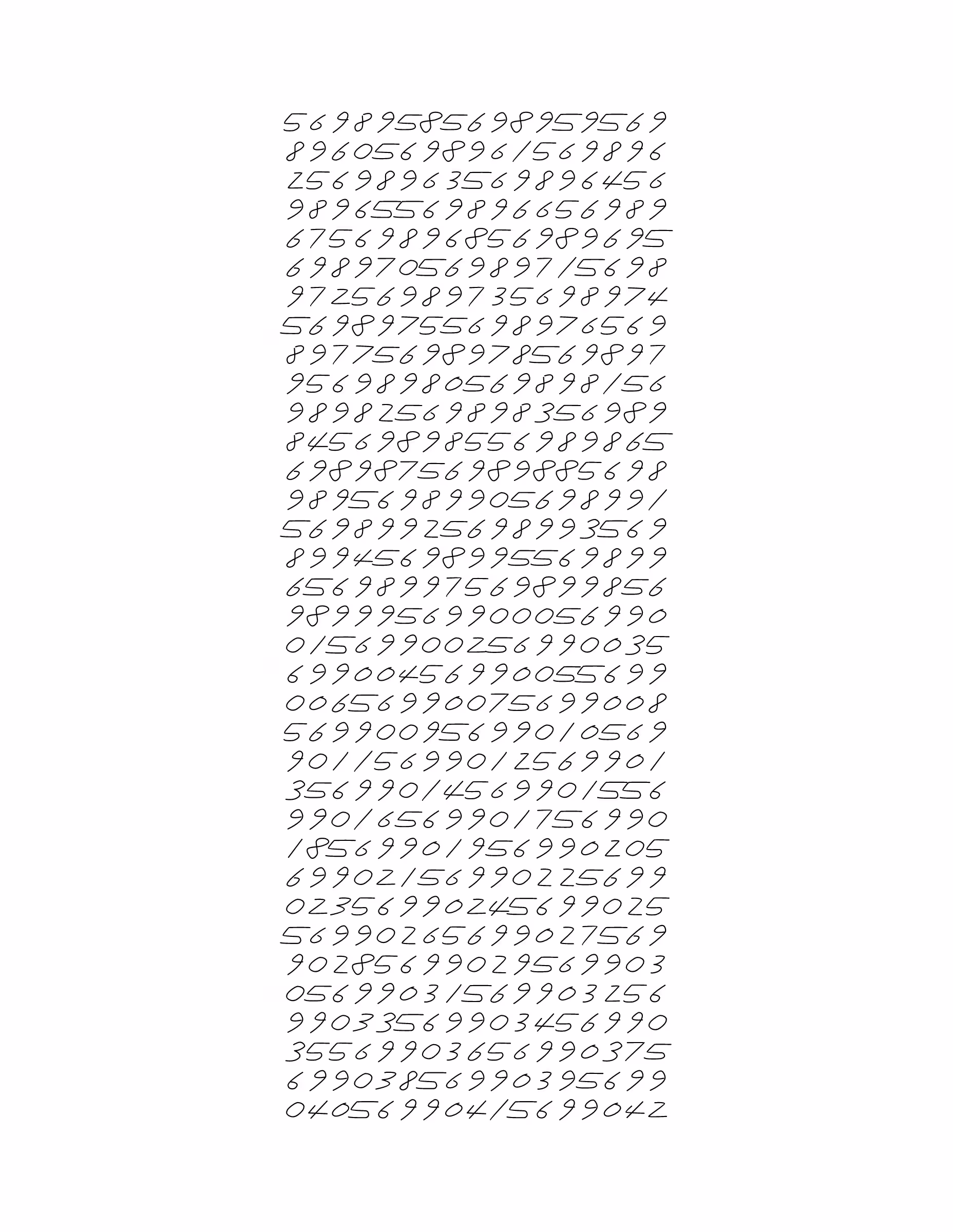 Endless (5,607,250 to Infinity) #296