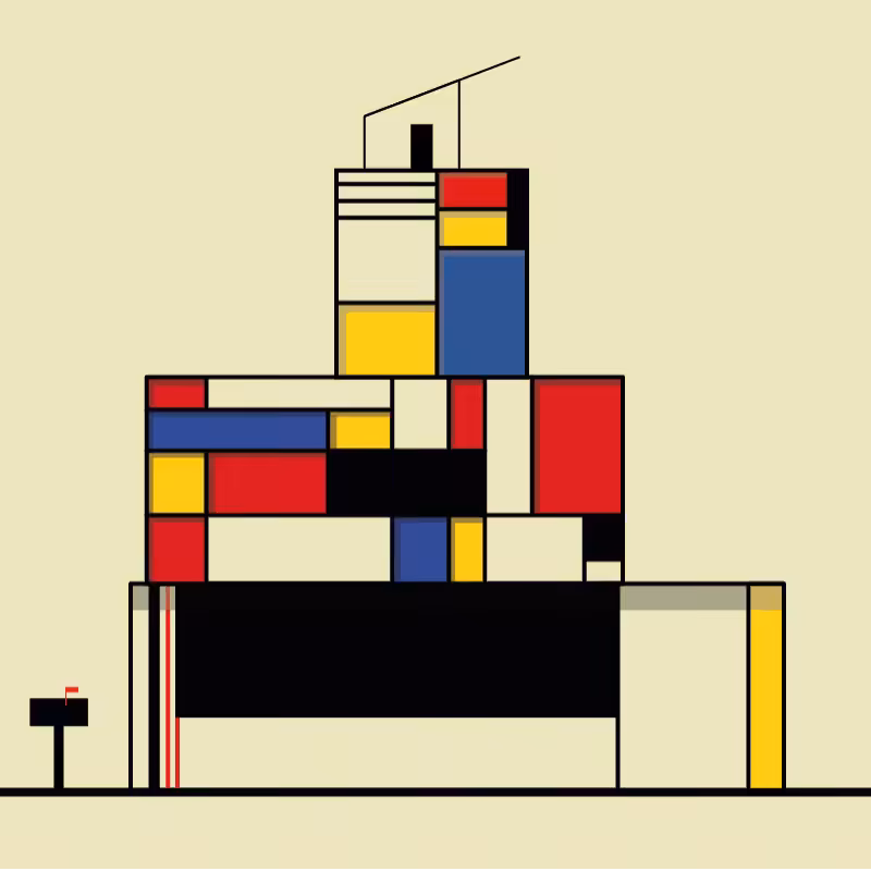 The Mondrian’s Houses #6