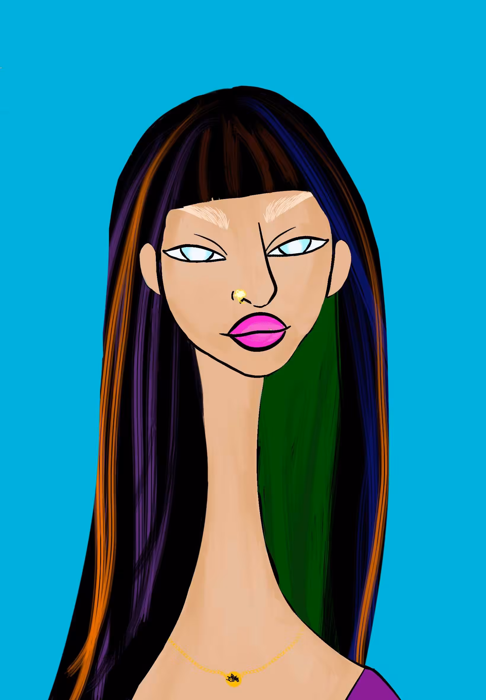 Long Neckie Ladies: Long Neckie Lady #161