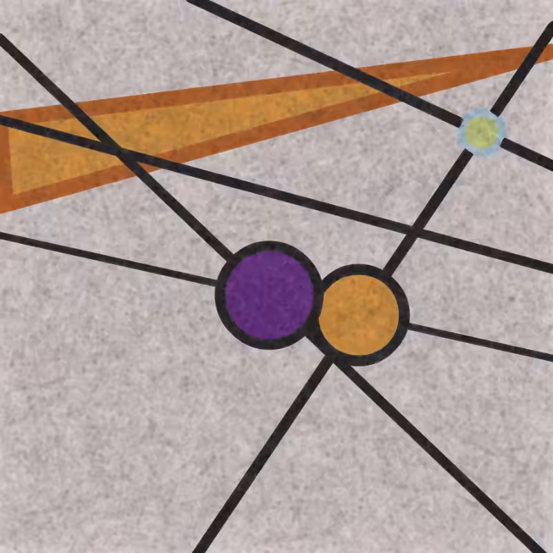 Midcentury Modern Martian Clock #6