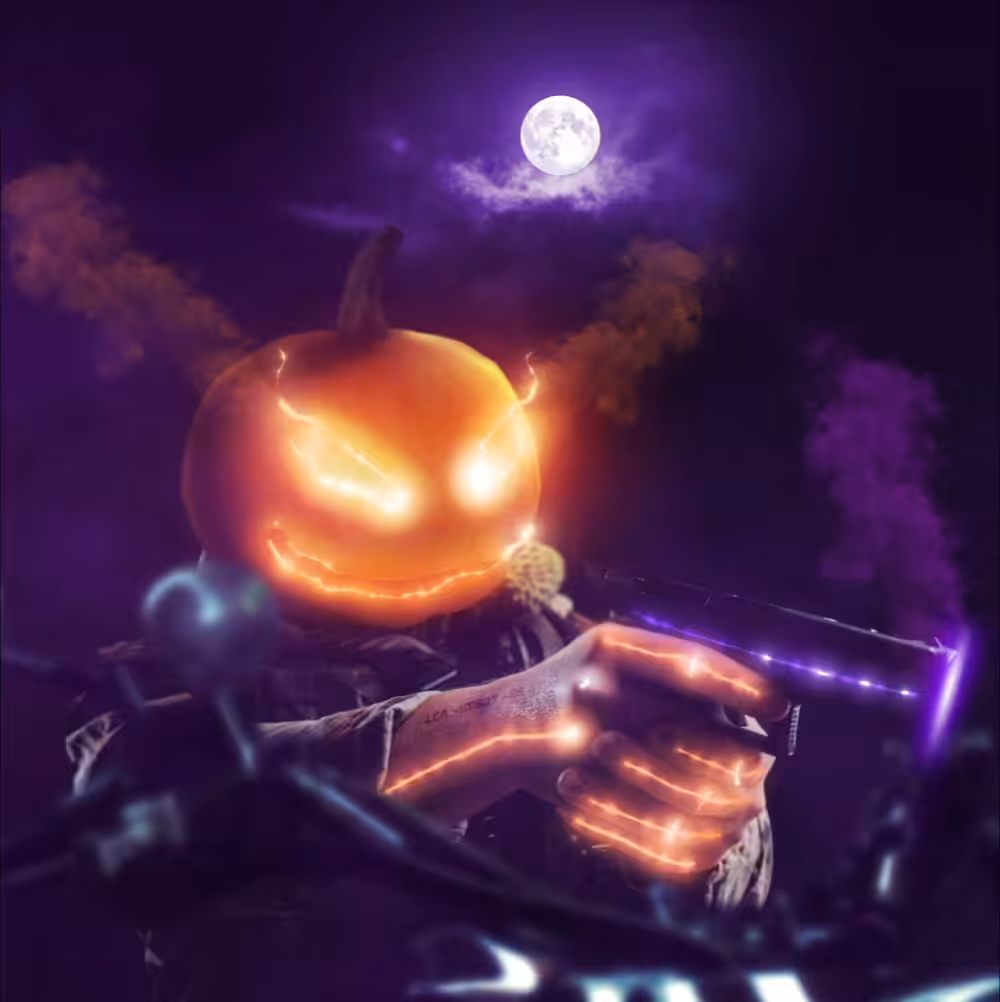 Spooky Rider With the gun