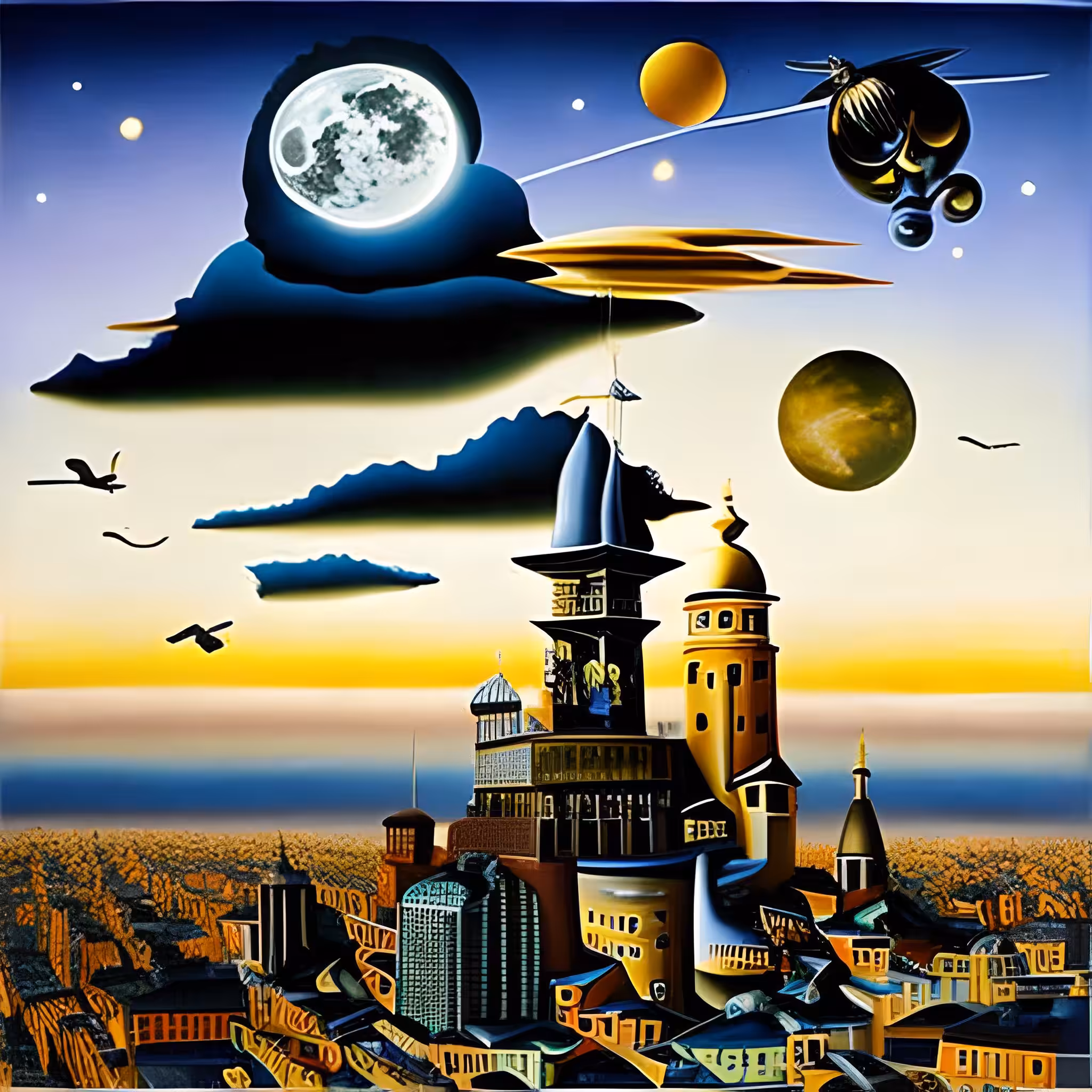 Ceci n'est pas une collection: Sunset city
