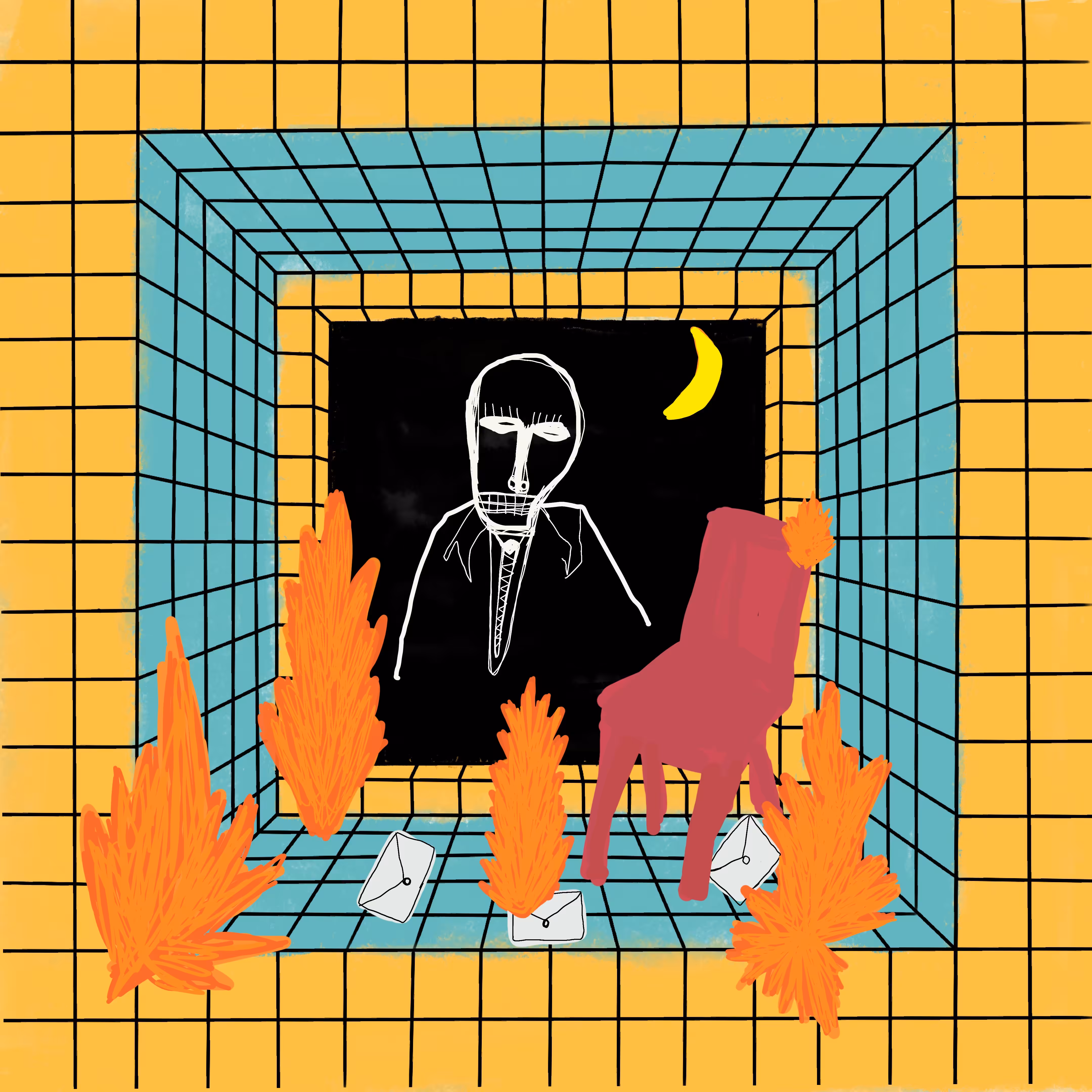 Burning bad news