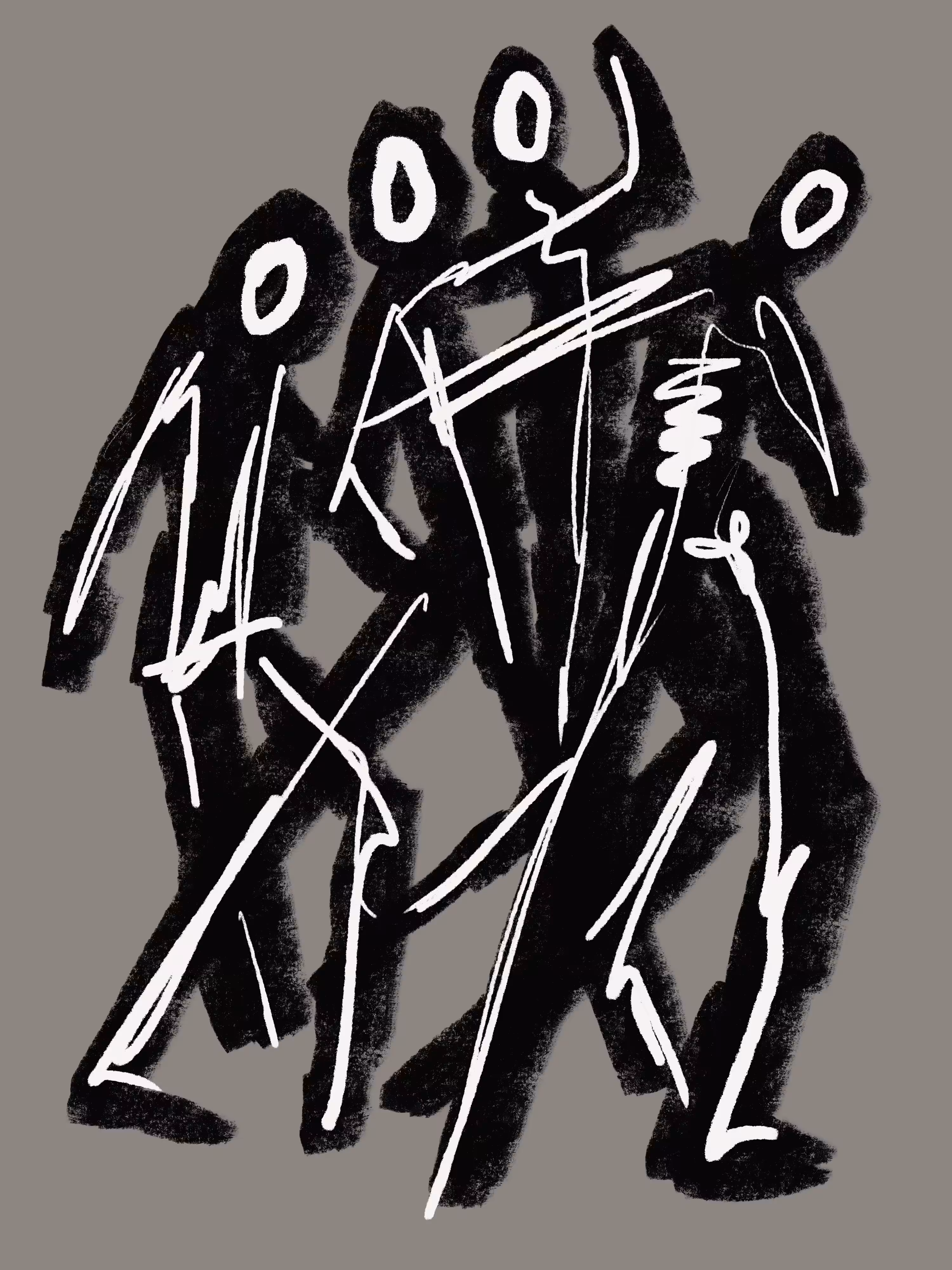 Lost in dance