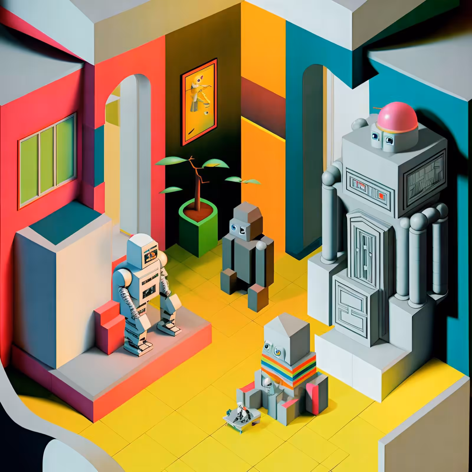 Robots Making Robots V