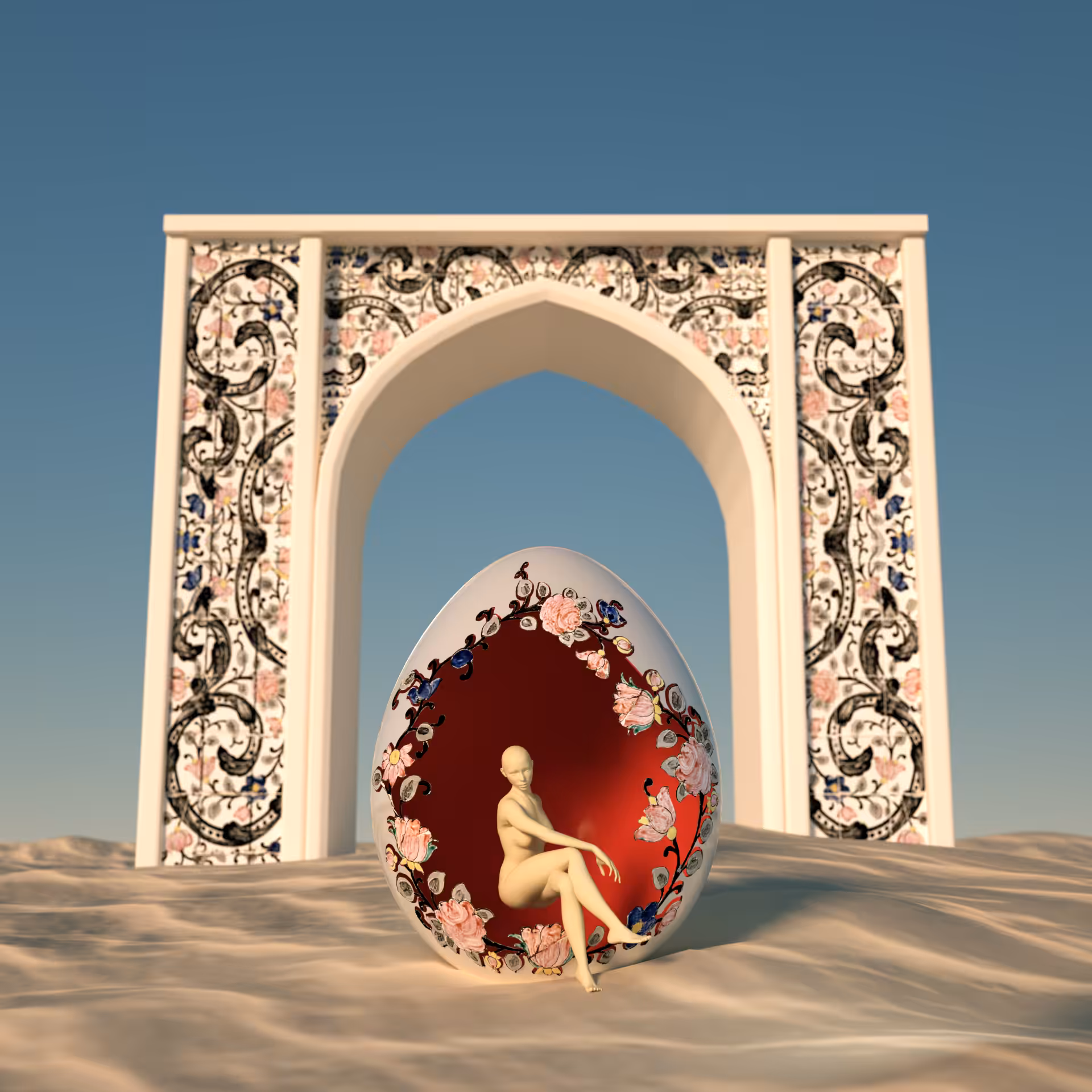 "No.1 Red Aura"