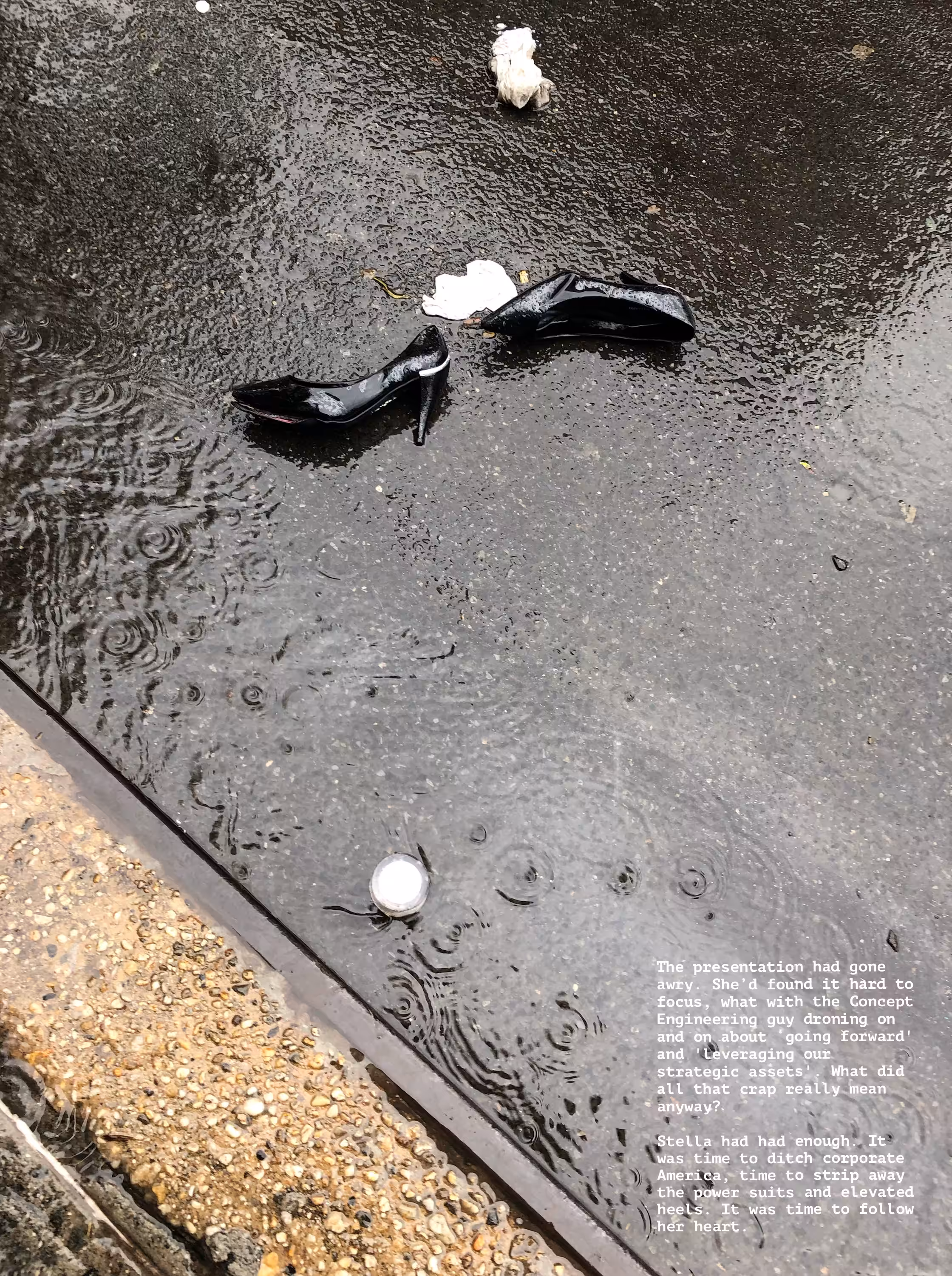 Raining in Manhattan