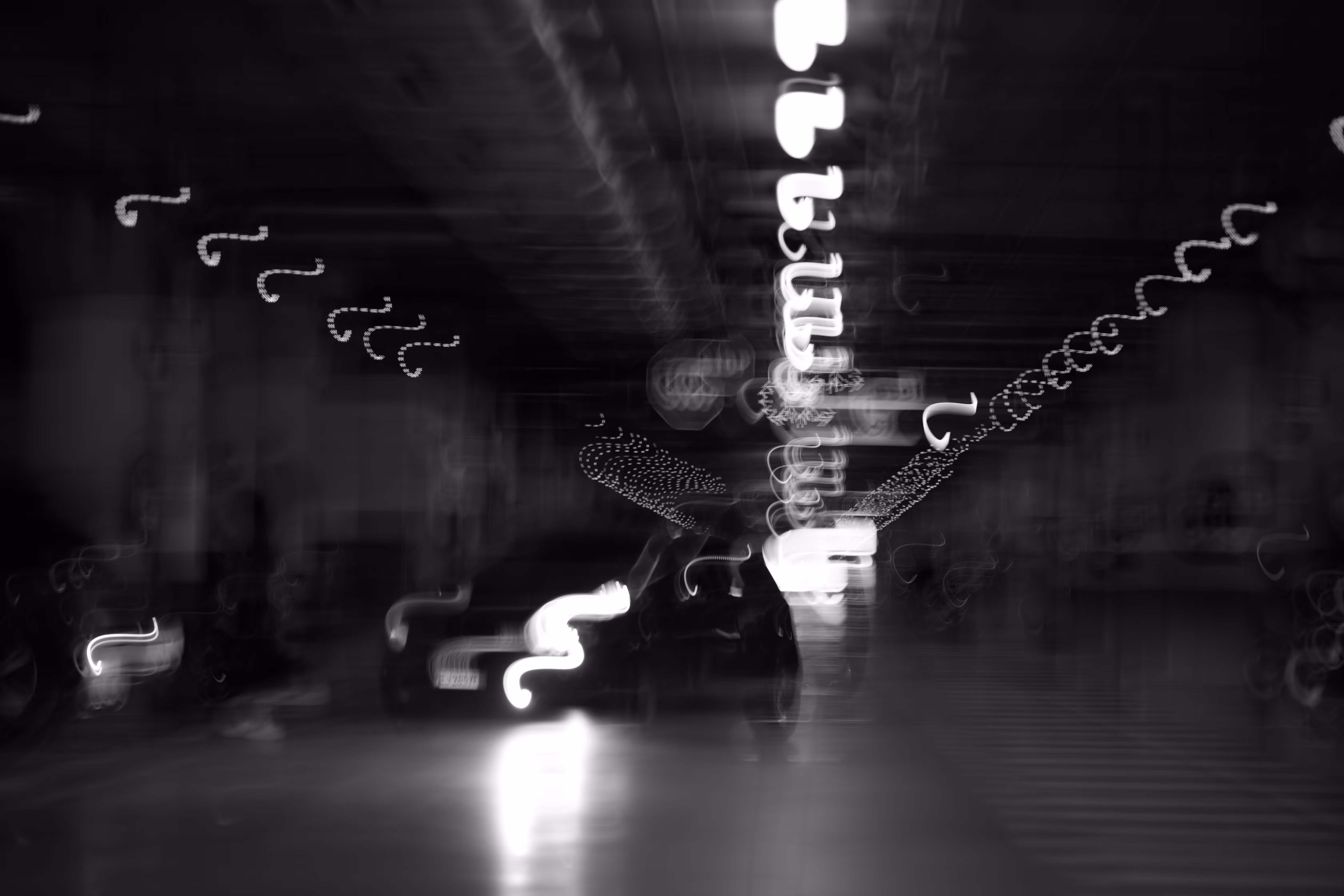 Energy in motion, beauty in the dark