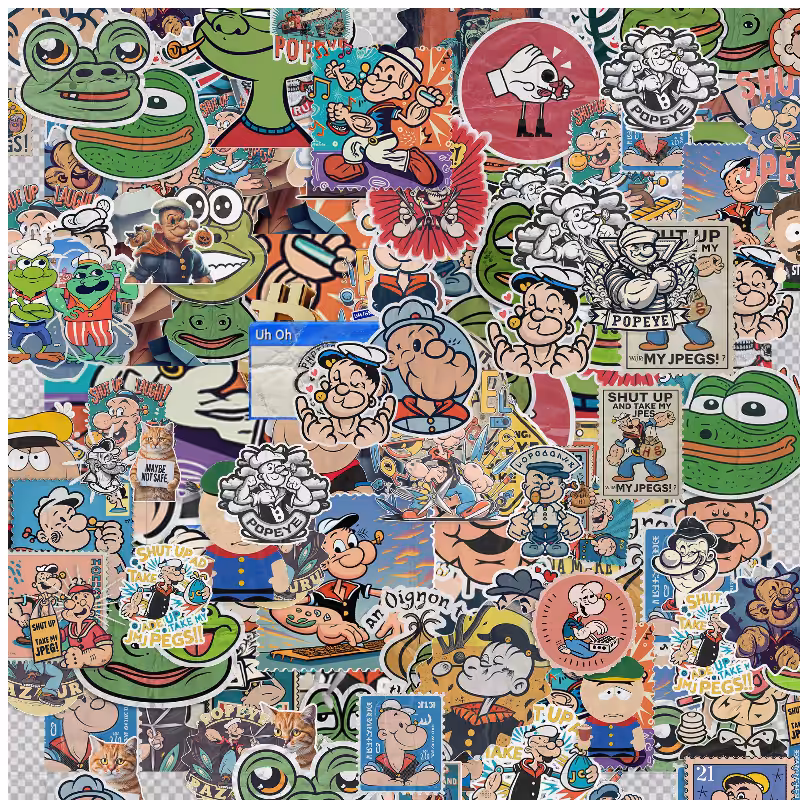 Sticker addict: PEPEYE #42