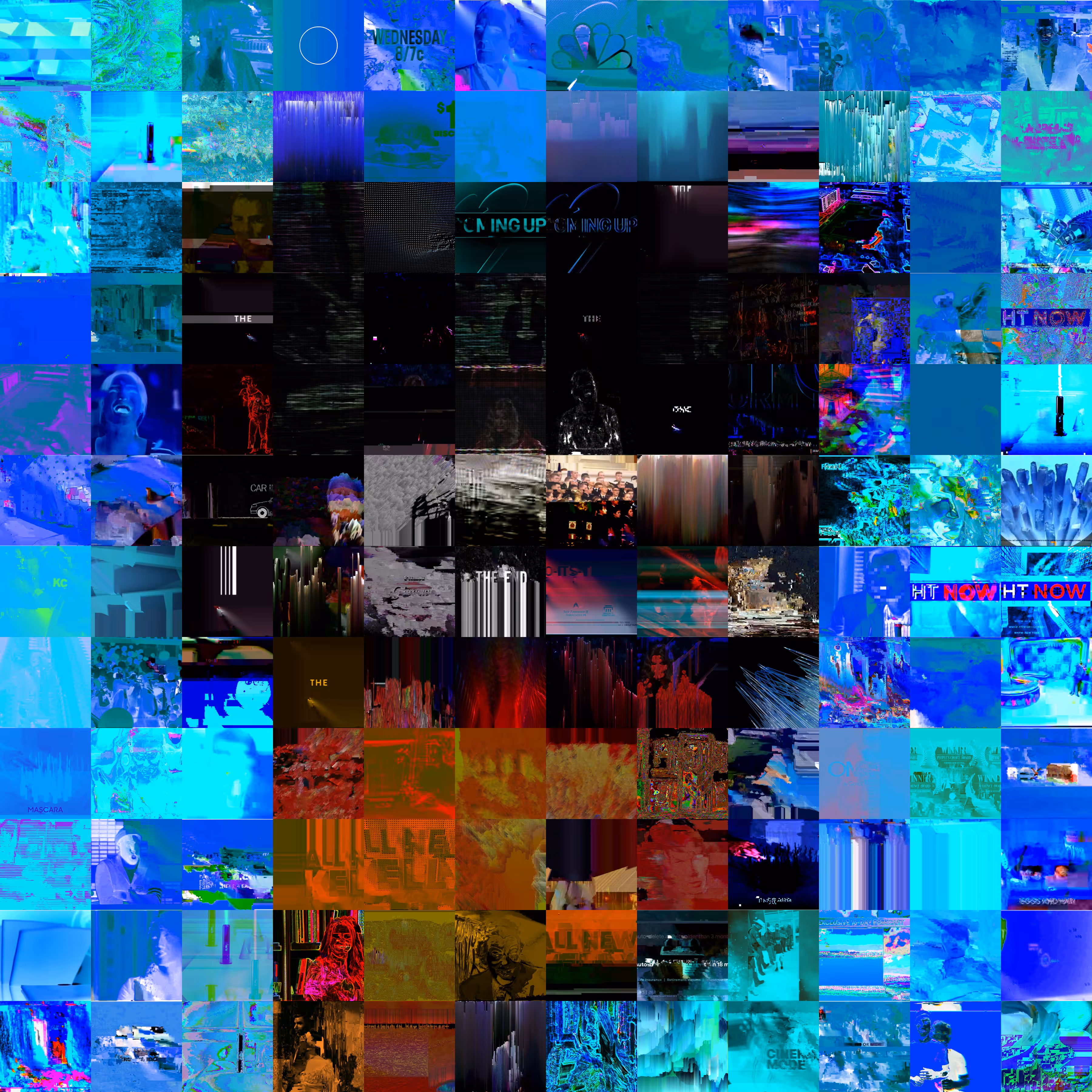 Glitch Quilt DOS Punk 0381