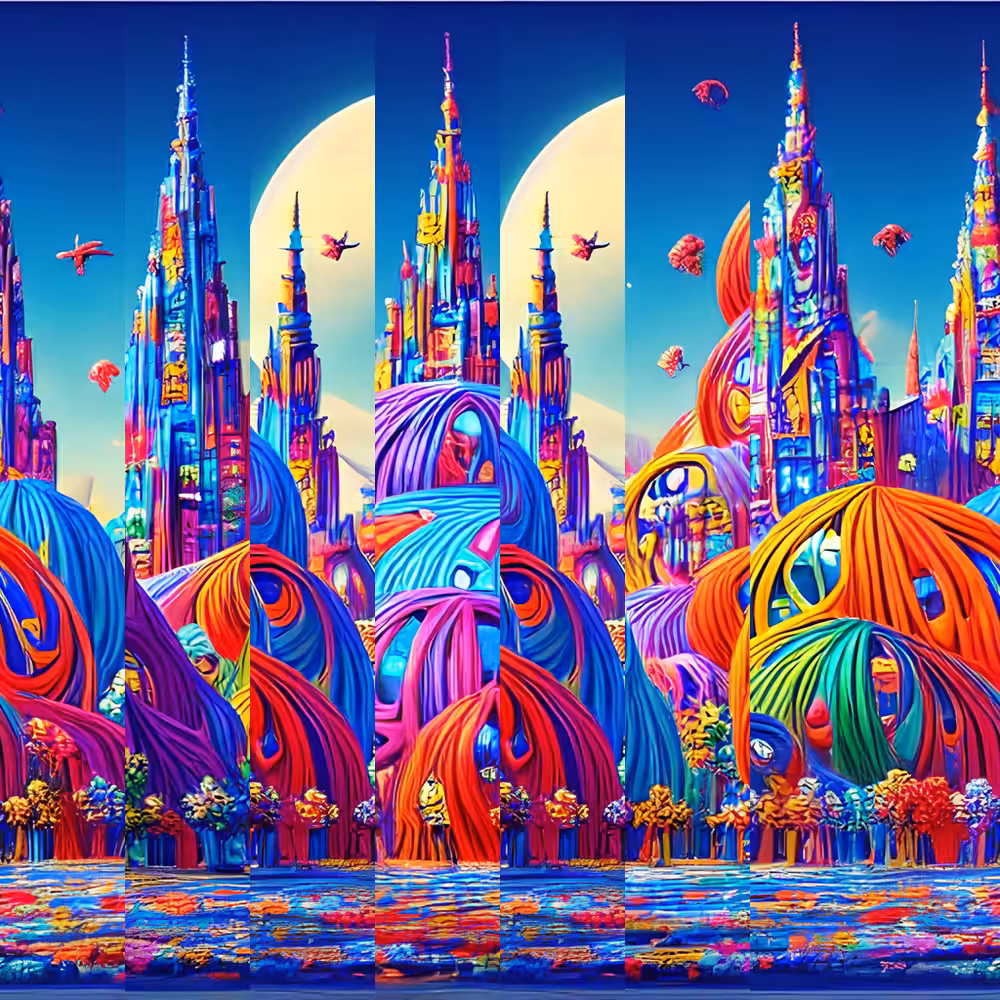 AI Psychedelic Candy #3