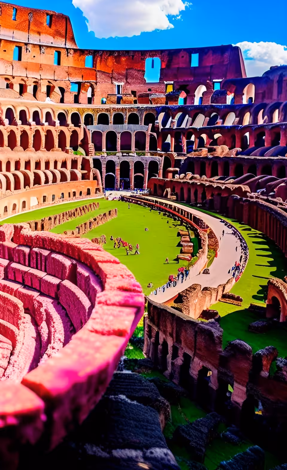 SPAM wiew of Colosseum