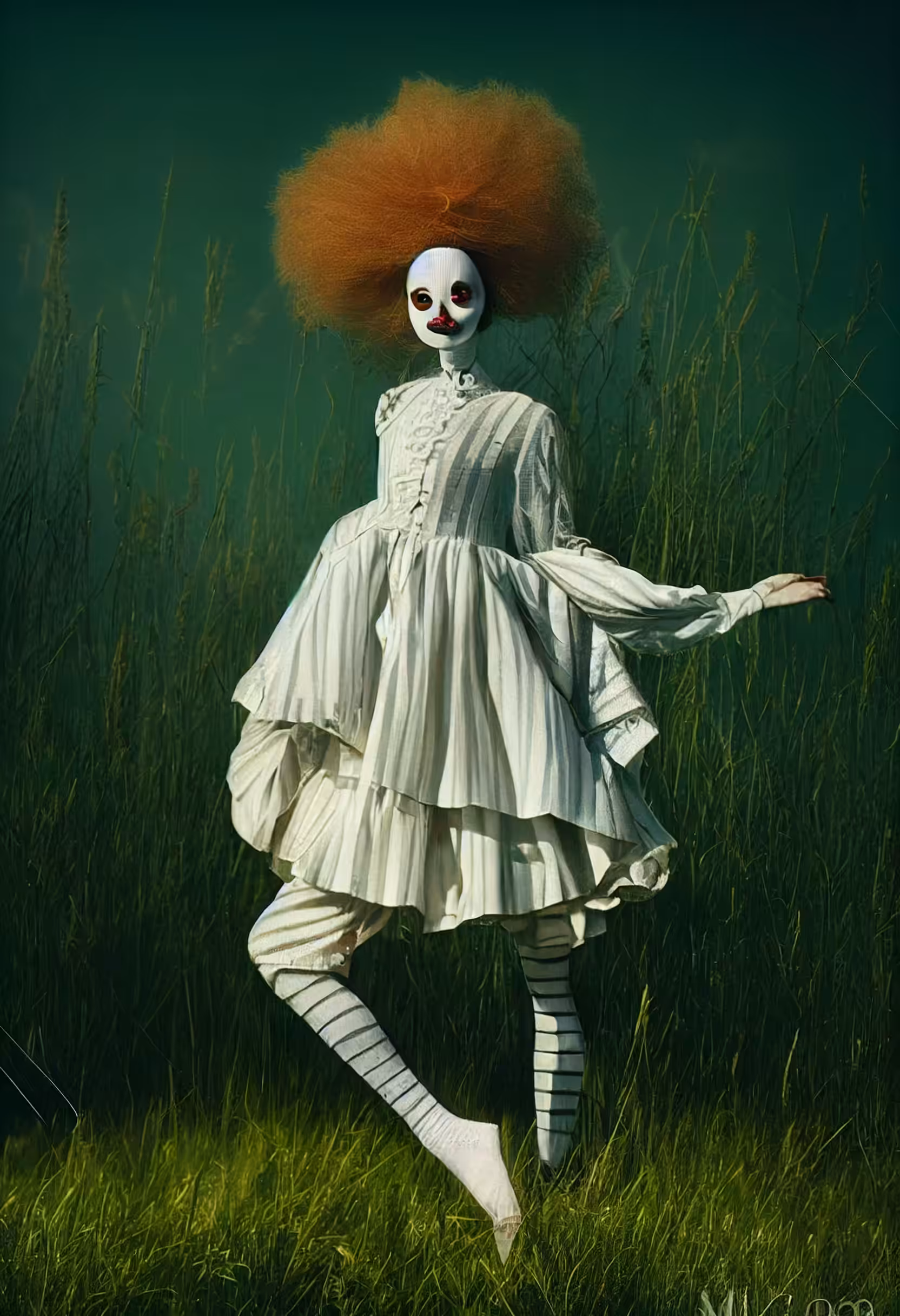 what else might grow beyond the uncut grass?