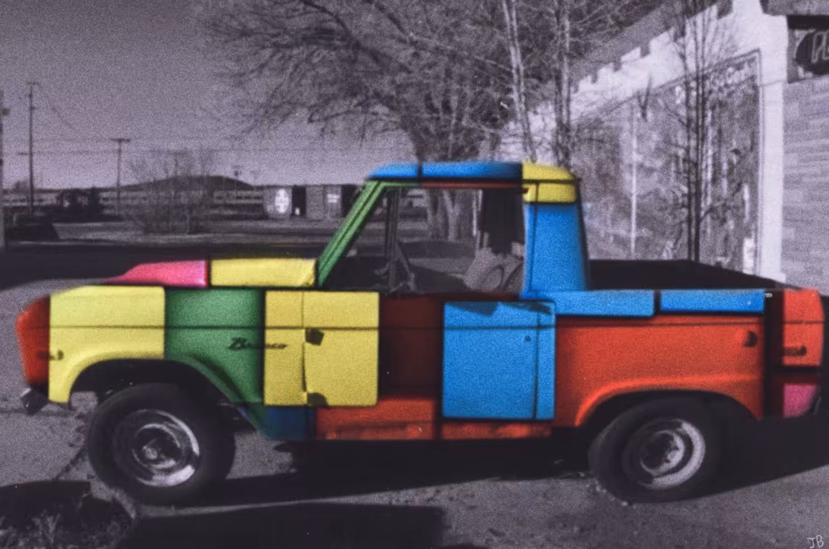 Abstract Bronco