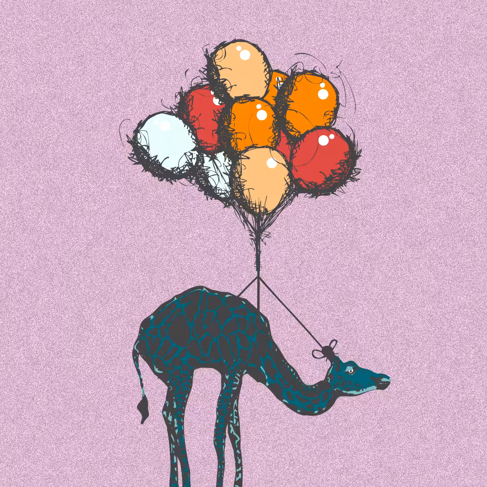 Flying Giraffe #1