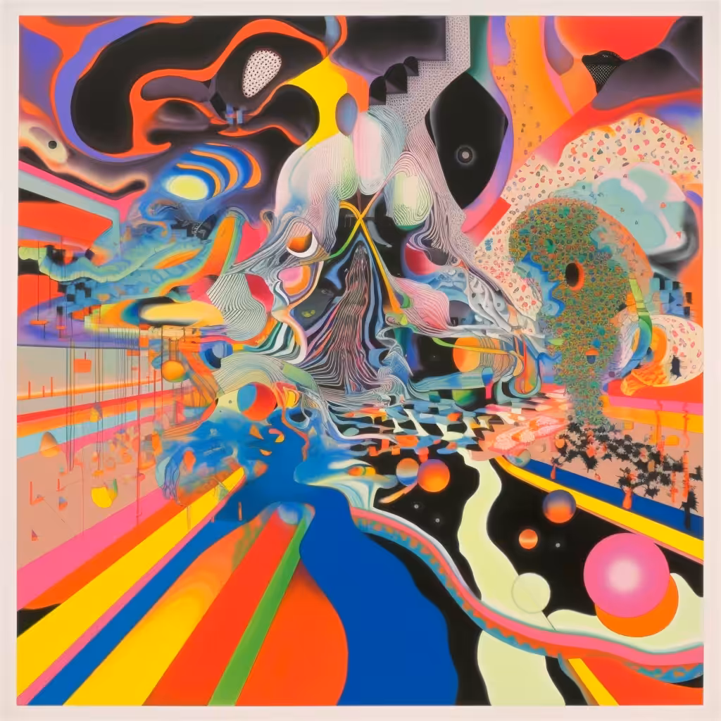 Surreal Chroma: Bent Nightspot Panoramas