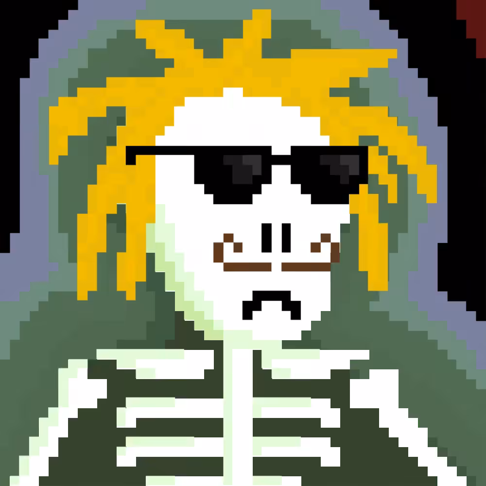 PIXEL SKULLETTI 1 #65