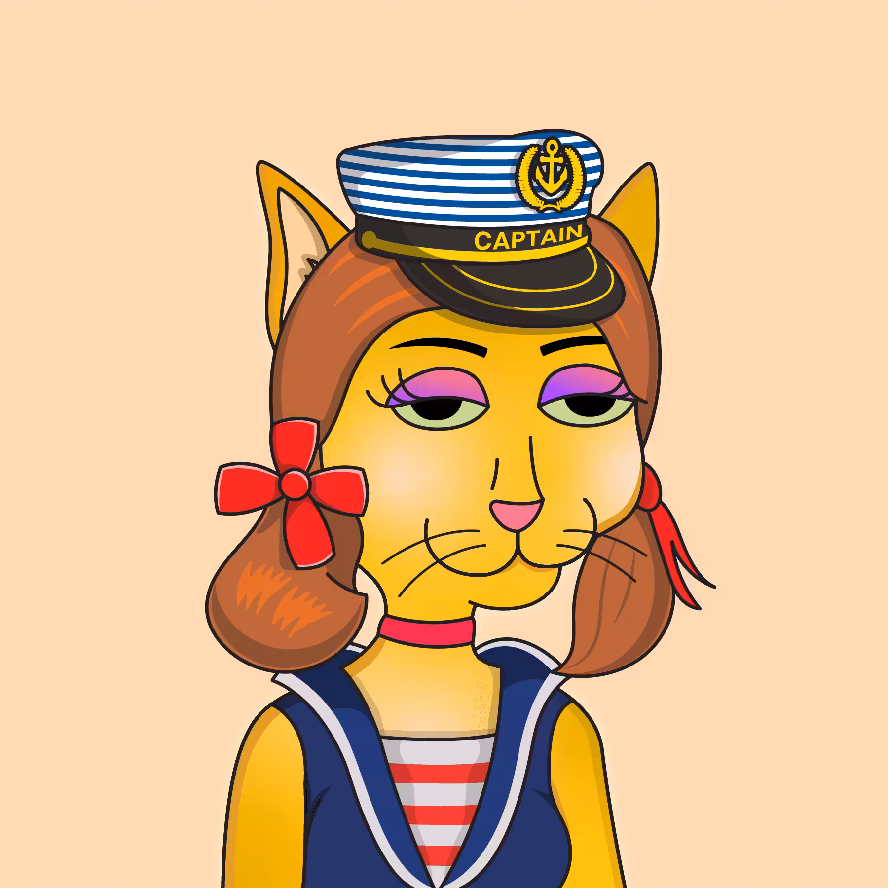 Girl Cat #150