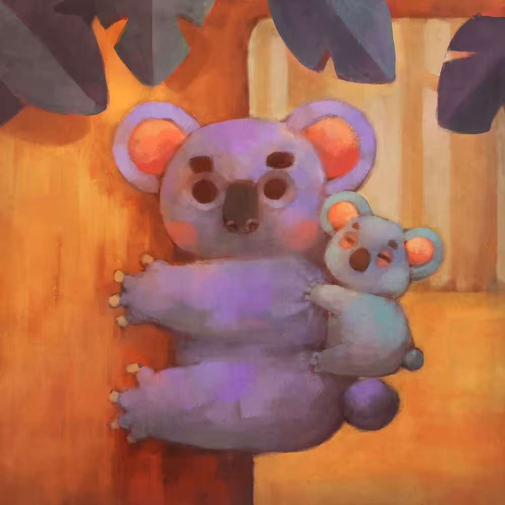 Mommy and Baby Koala #1