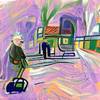 Train Station - Old Man's World - Alley of Lost Friends