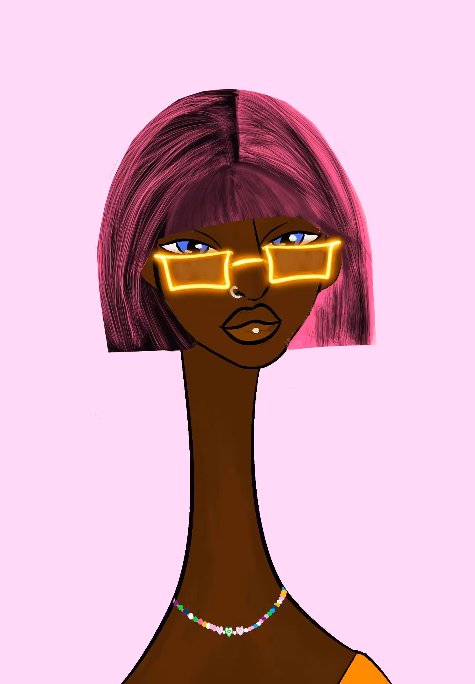 Long Neckie Ladies: Long Neckie Lady #358