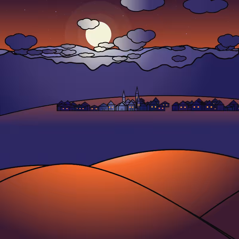 moonlight village