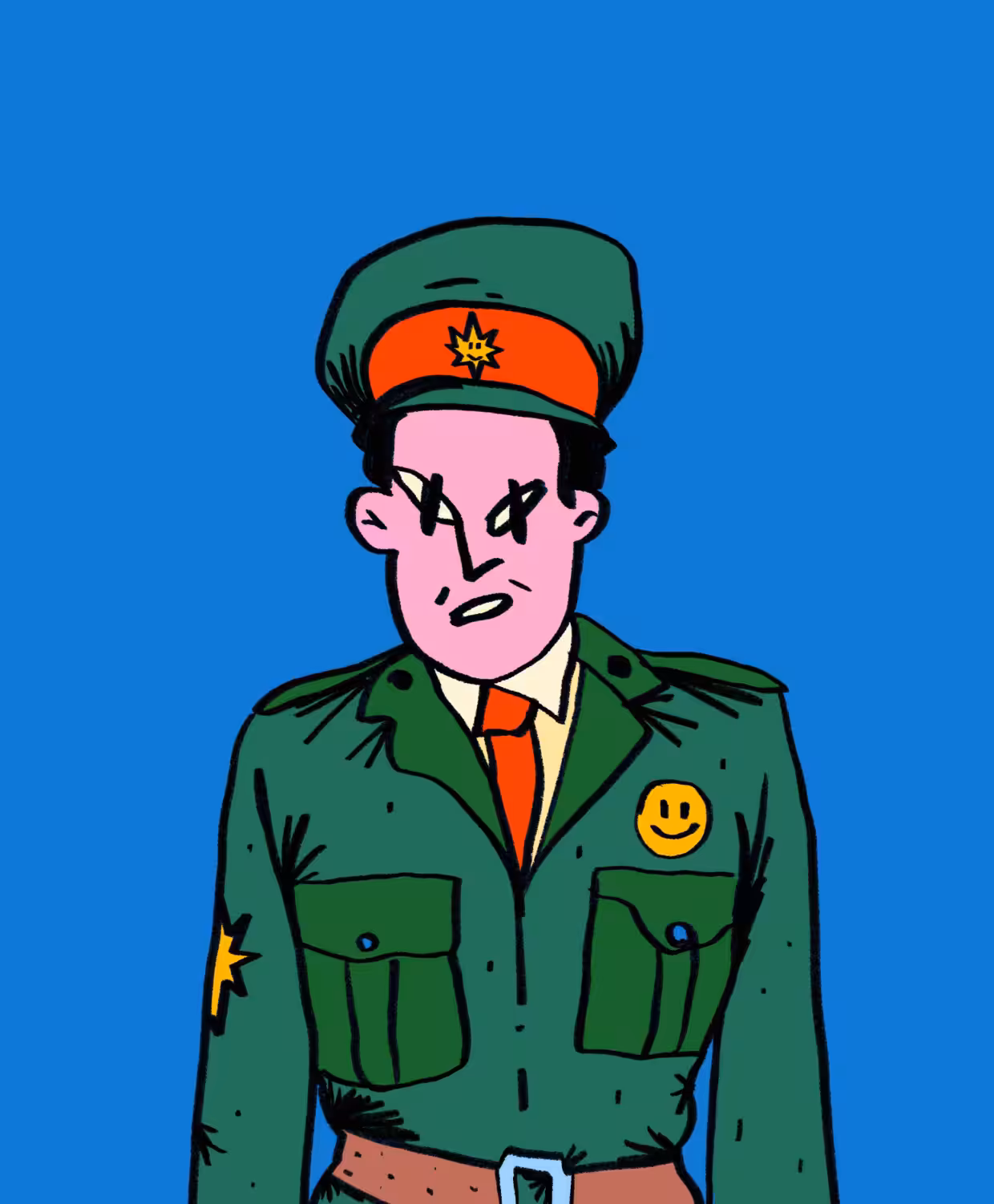 Smiling General (Not Really)