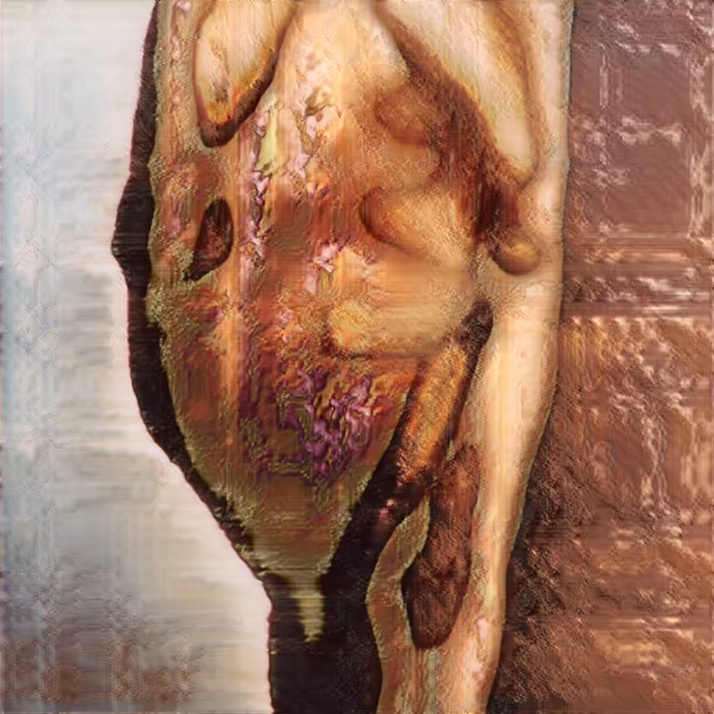 AI Generated Nude Portrait #7 Frame #291