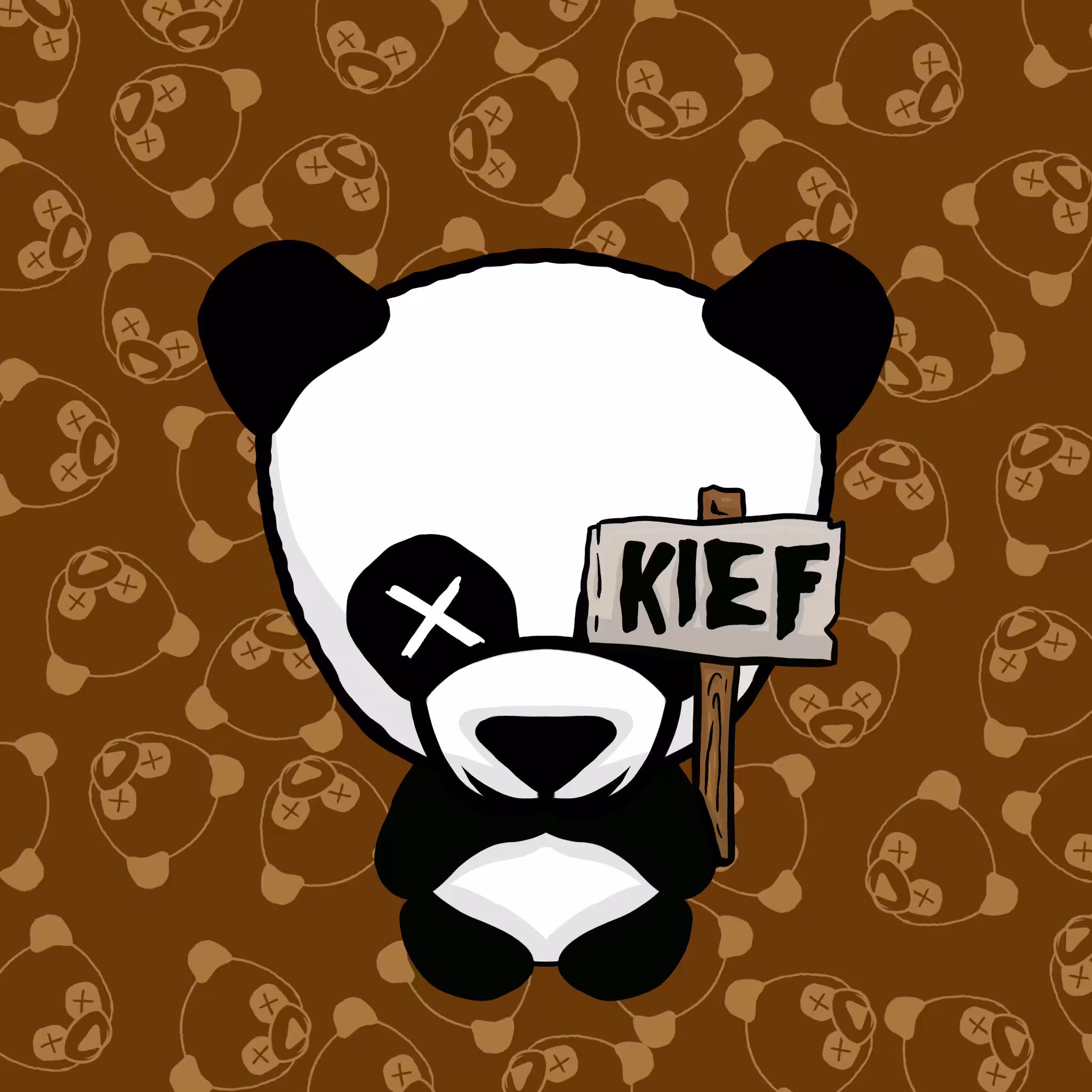 Panda Head #033