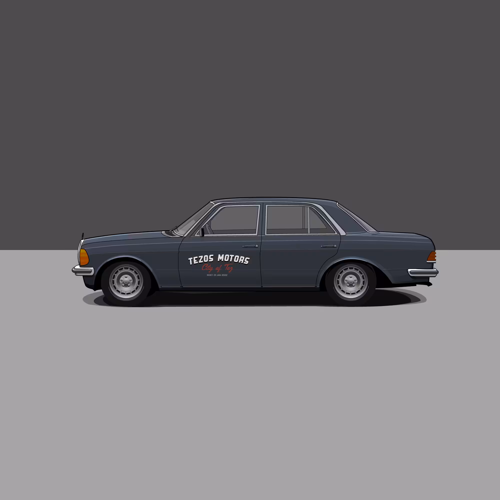 Mercedes W123 - 2/3