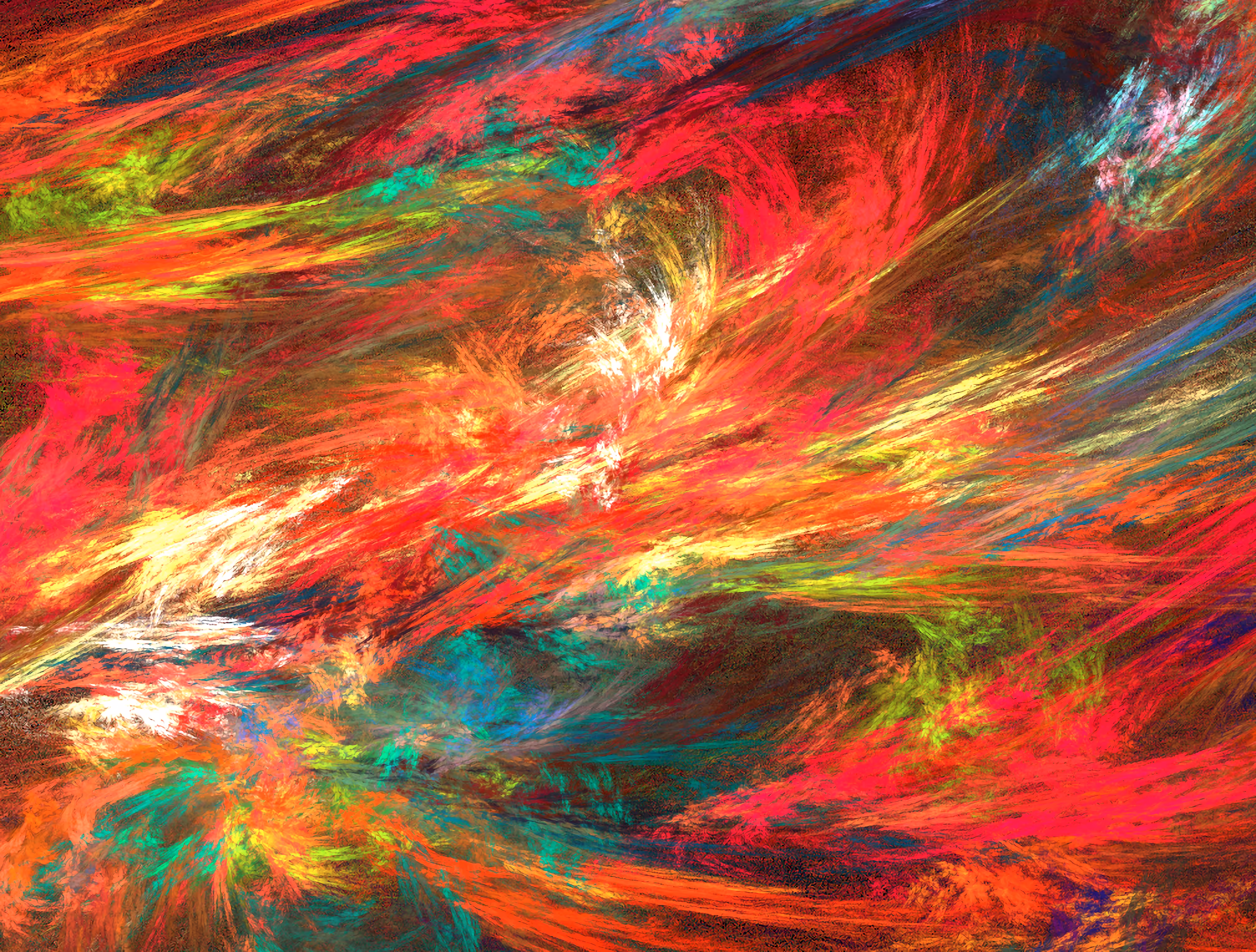 Raw Fractal Series - #116 - Crayola Factory