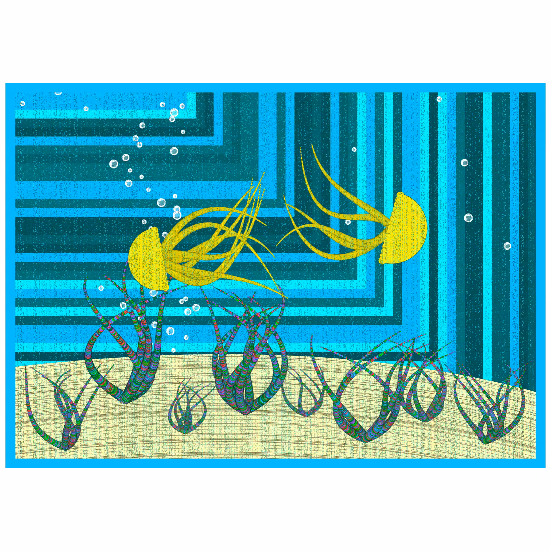 Bézier Aquarium 🦑 #62