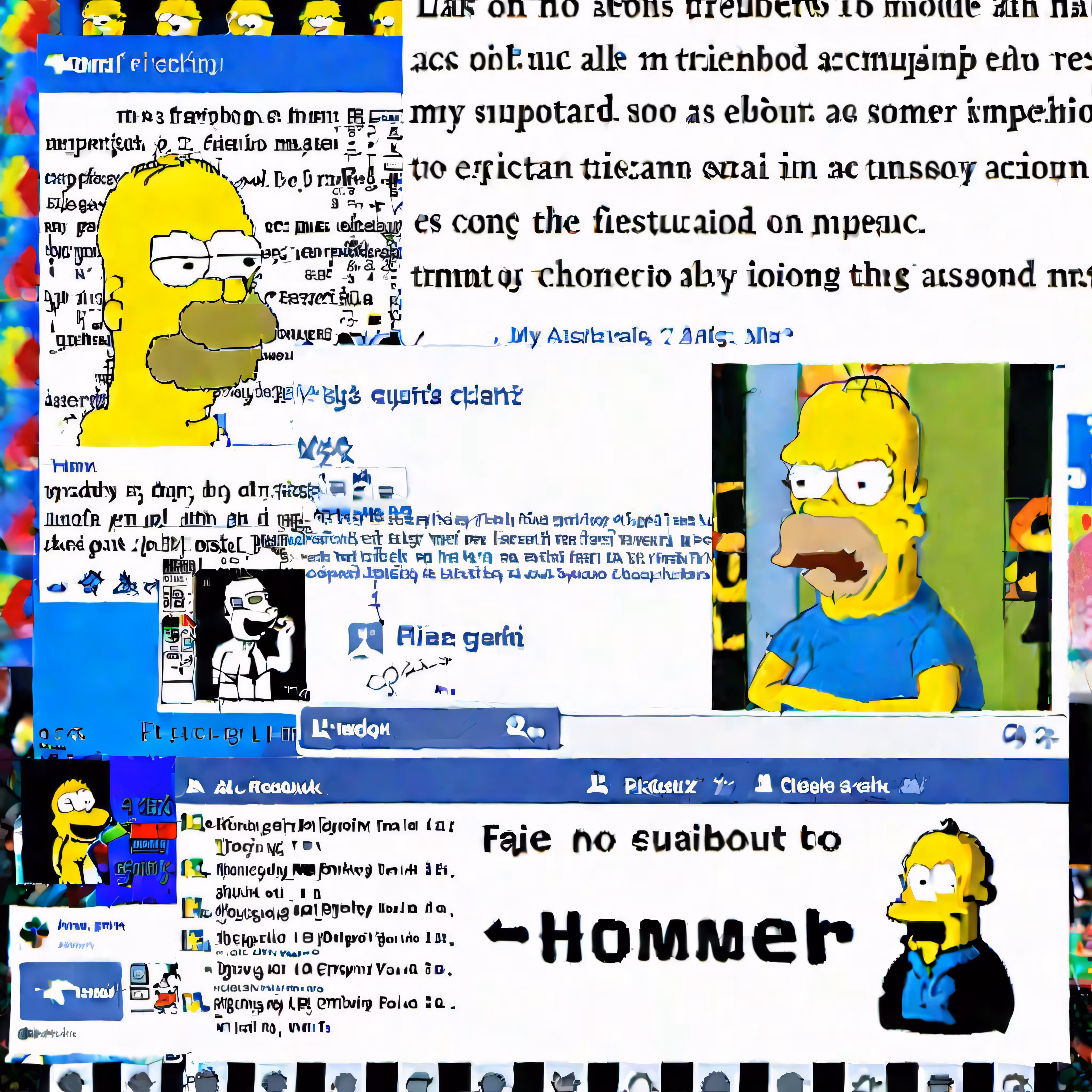 My friendship with homer