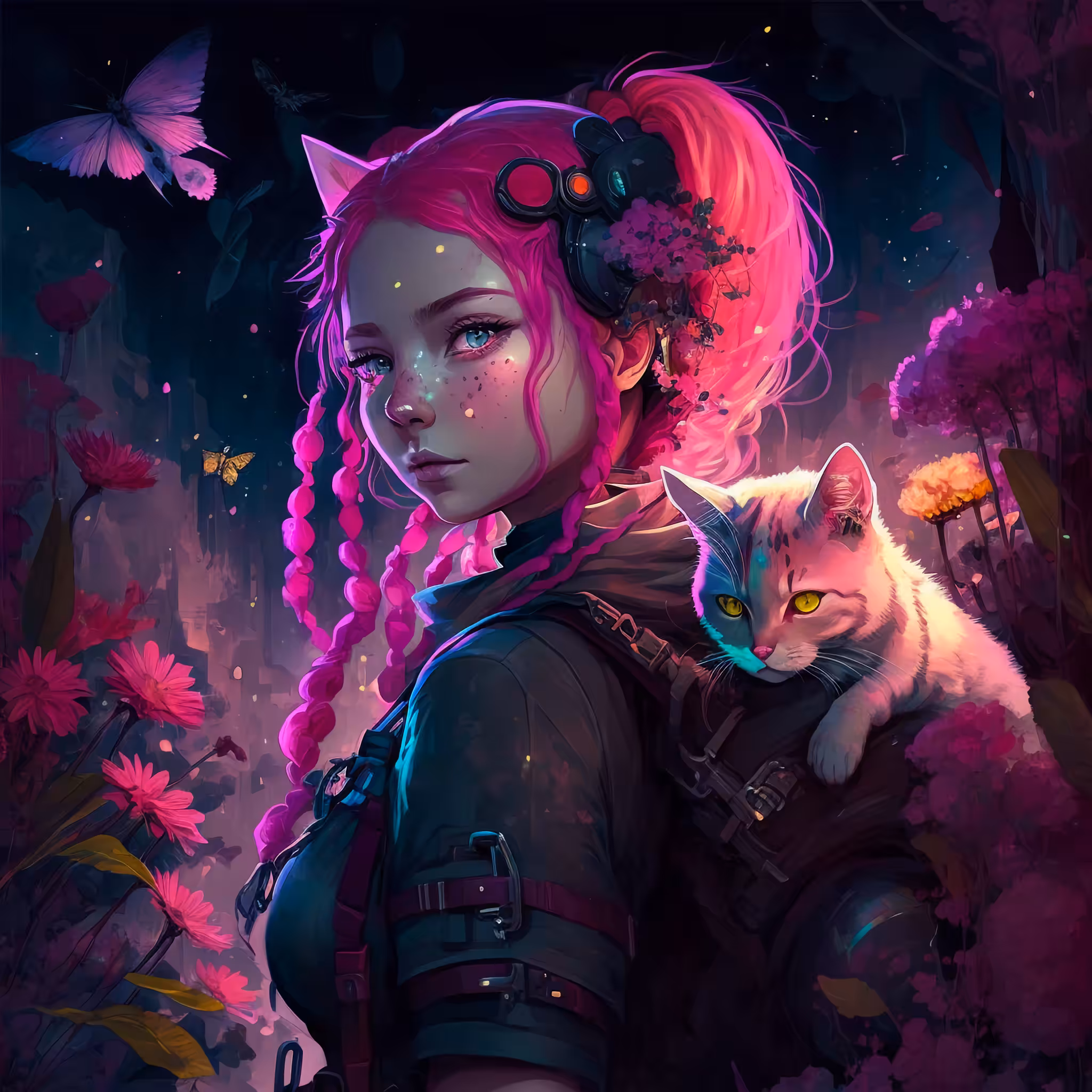 Pink Wanderer