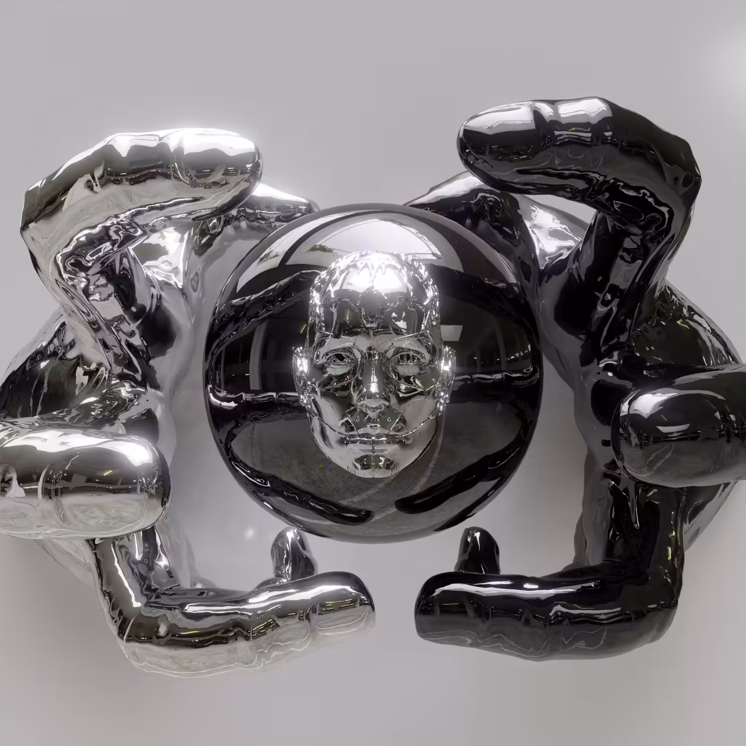 The Morph ( Onyx and Silver version ) 1/1