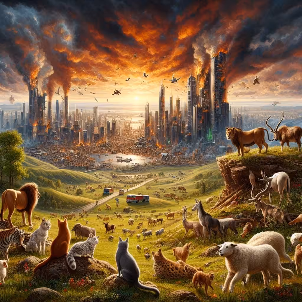 Humans becoming extinct