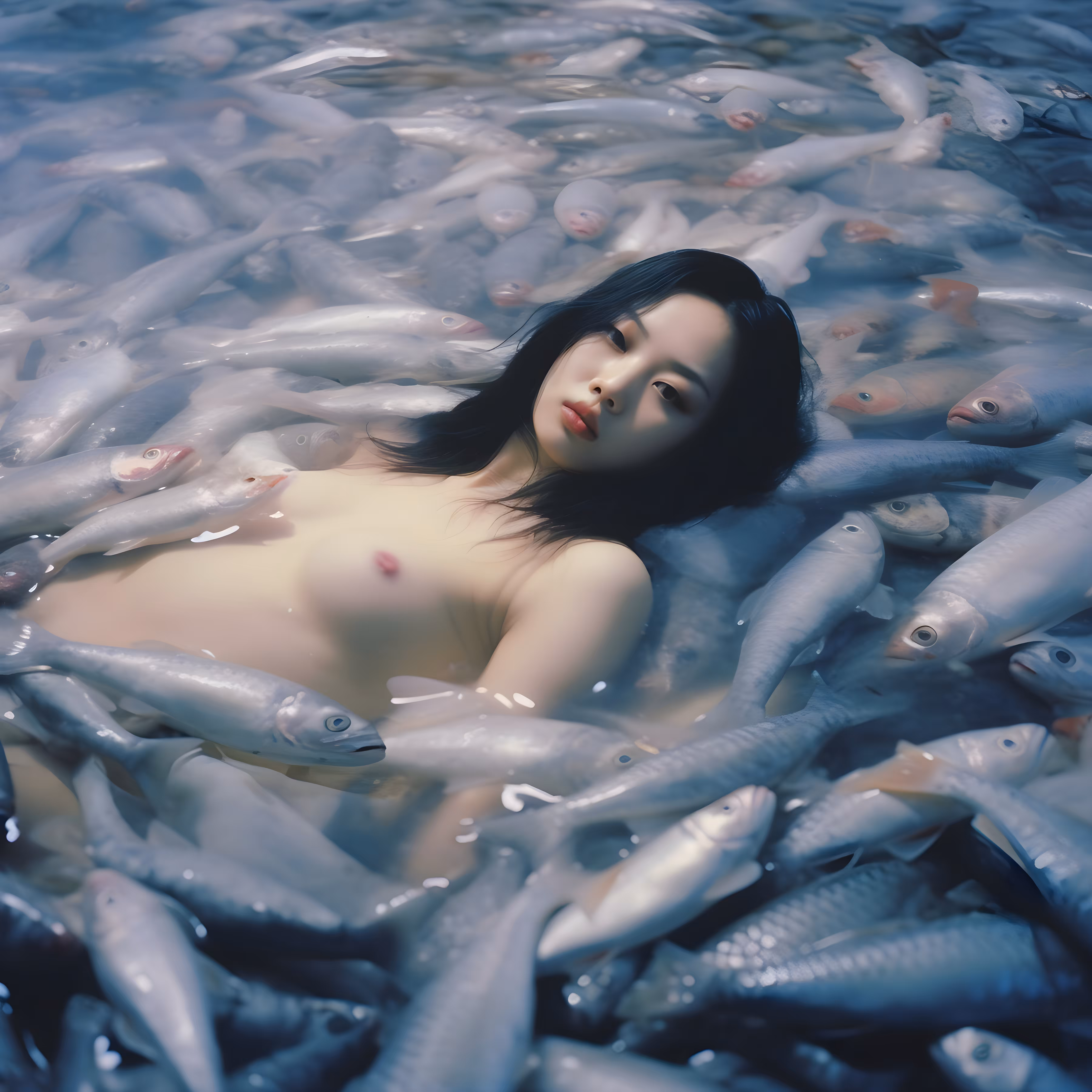it's okay to eat fish, cause they don't have any feelings.