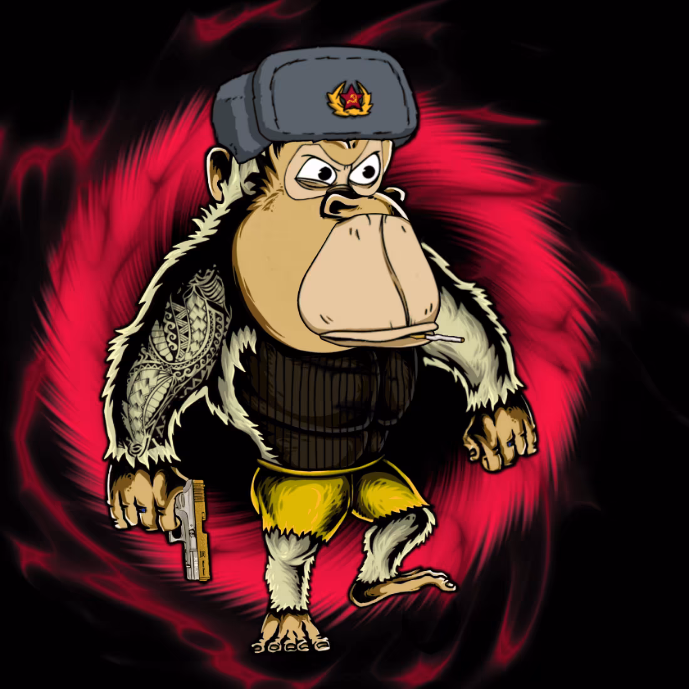 Hip Ass Ape #47