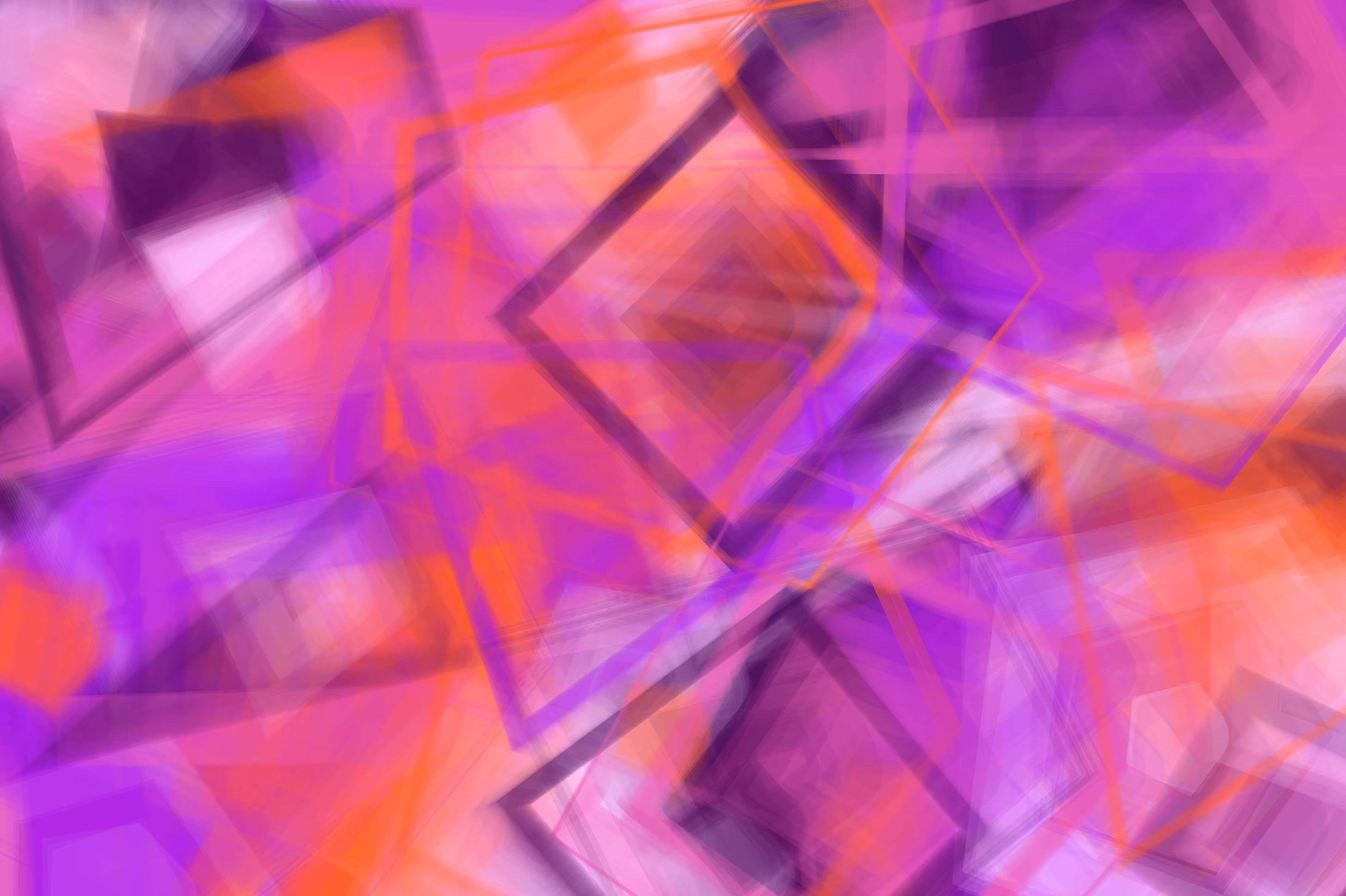 Crystal Quantum Tunnel in Violet Soda